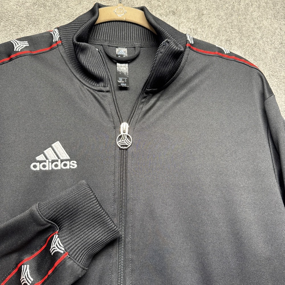 Adidas Alexander Wang Track Jacket Black‎ Logo Tape Zip Up Men's Small